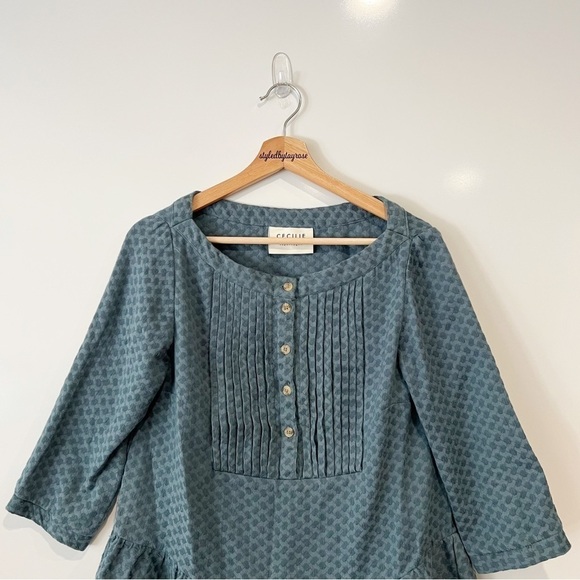 Cecilie Copenhagen Tapestry Peasant Top - Picture 2 of 8